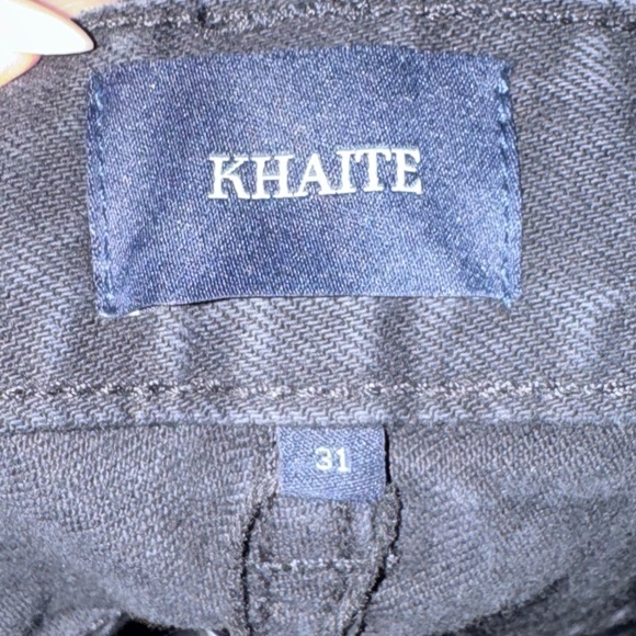 KHAITE Martin jeans in **BLACK** - Picture 6 of 10